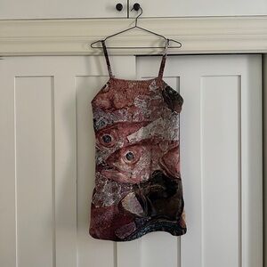 KNITWRTH The Fish Market Mini Dress